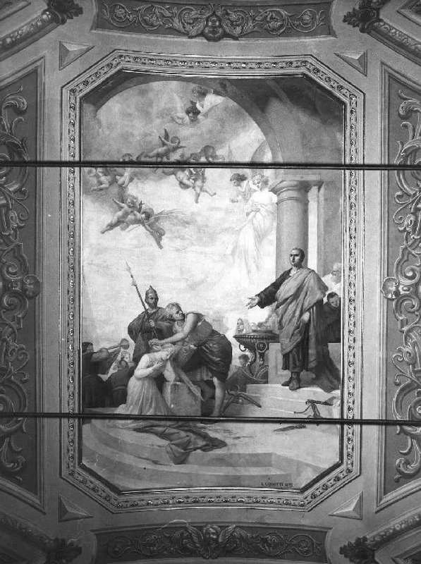 Martirio di Santa Margherita d'Antiochia - Sant'Olcese, Genova